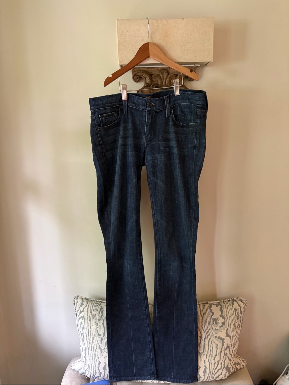 7 For All Mankind Dark Blue Women’s Jeans - Classic Straight Leg